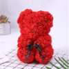 25cm Rose Bear Gift – Romantic Foam Flower Teddy Bear in Gift Box for Women’s Day, Valentine’s & Mother’s Day