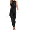 Women's Ninja Zentai Cosplay Costume – Full Body Spandex Leotard for Halloween & Carnival