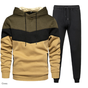 Men's Tracksuit Sweatsuit 2-Piece – Fitness, Running, & Sports Activewear