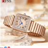 OFNS Women's Quartz Watch – Creative Fashion, Waterproof, World-Time Display with Stainless Steel & Leather Strap