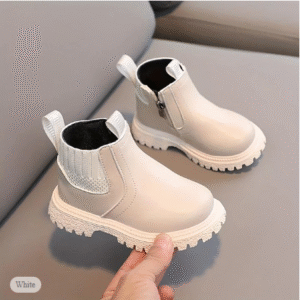 Kids' PU Daily Boots for Casual Wear and Walking – Boys & Girls