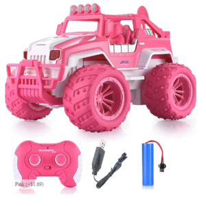 Remote Control Off-Road Vehicle – Oversized Climbing RC Car with Rugged Tires