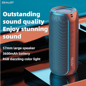 ZEALOT S32 Max Outdoor Bluetooth Speaker – Waterproof Stereo Sound with USB & TF Card Support for PC, Laptop, and Mobile