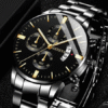 Luxury Stainless Steel Quartz Watch for Men – Business & Casual Calendar Watch