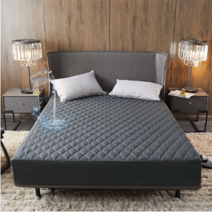 Queen/King Protective Bed Cover – Waterproof Mattress Protector, Quilted Fitted Pad, Anti-Allergy, Breathable & Moisture Proof