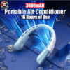Bladeless Hanging Neck Fan – Rechargeable Personal Cooling Device for Outdoor Use