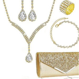 Women's Alloy Geometric Jewelry Set for Evening & Party Events